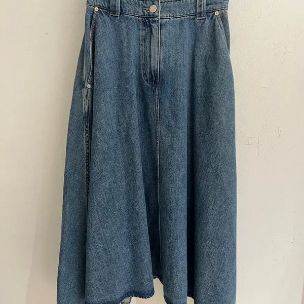 [BUNJANG] System Denim Skirt / 시스템 데님 스커트