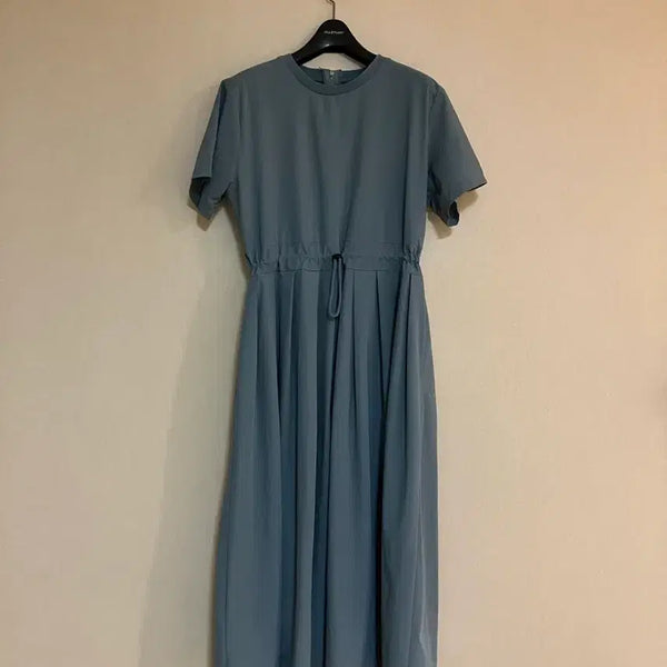 [BUNJANG] Summer Long Dress - Free Size / 여름 롱 원피스 Free 착샷