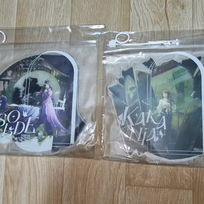 [BUNJANG] Reverse 1999 Isolde & Cacanya Acrylic Stand Bundle Set / 리버스1999 이졸데+카카니아 아크릴스탠드 2개 일괄