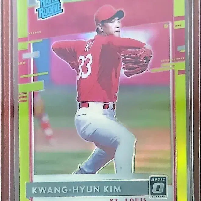 [BUNJANG] Kim Kwang-hyun 2022 Rated Rookie OPTIC Baseball Card / 김광현 Rated Rookie OPTIC