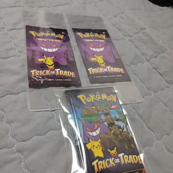 [BUNJANG] Pokemon Halloween Promo Pack Bundle (2022 & 2024) / 북미 할로윈 프로모팩 2022 2개,20243개