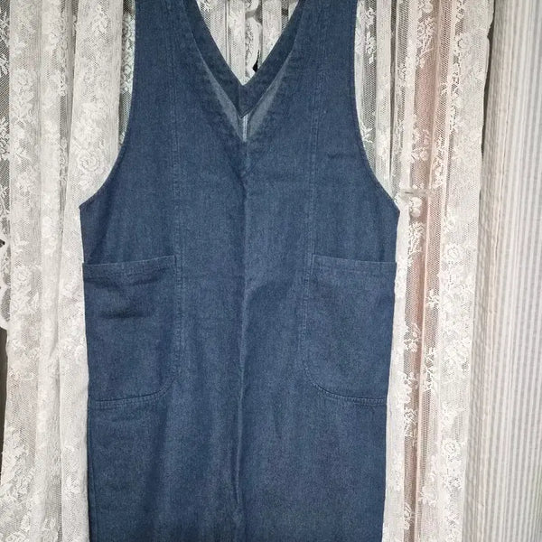 [BUNJANG] Denim Bustier Dress / 데님 뷔스티에 원피스