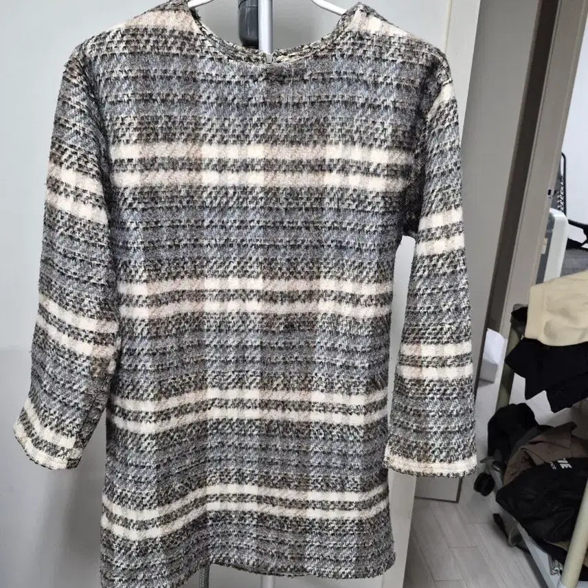 [BUNJANG] Check Pattern Midi Dress / 체크 패턴 원피스