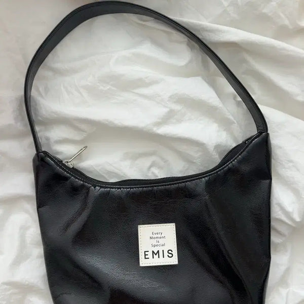 [BUNJANG] Emis Enamel Hobo Bag / 이미스 에나멜 호보백