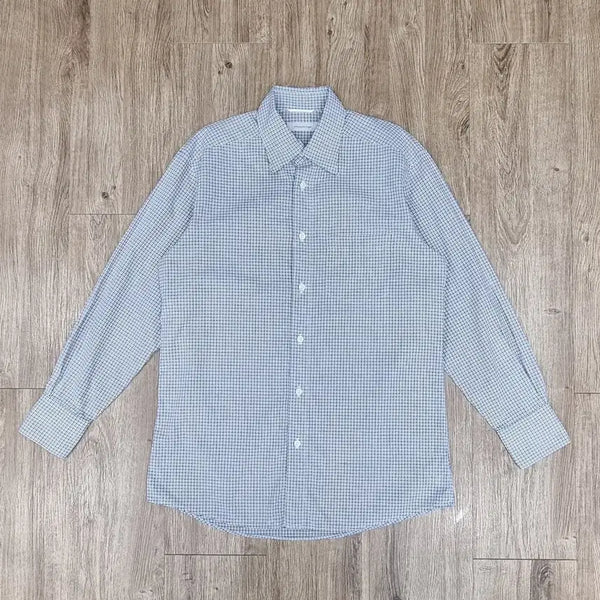 [BUNJANG] Ermenegildo Zegna Check Shirt M / 에르메네질도 제냐 체크 셔츠 M _ 남성