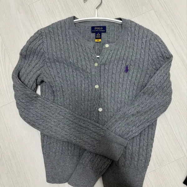 [BUNJANG] Polo Ralph Lauren Girls Cardigan Size 44-55 / 폴로랄프로렌 걸즈 가디건 44-55
