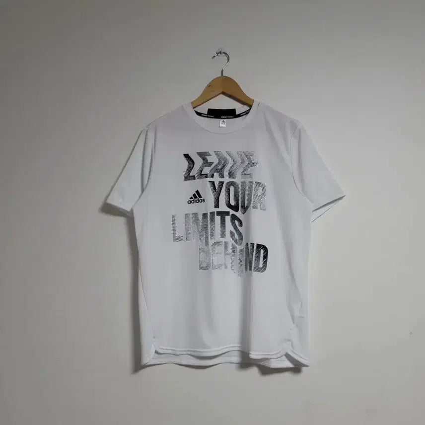 [BUNJANG] Adidas White Functional T-Shirt / (100) ADIDAS 아디다스 기능성 티셔츠