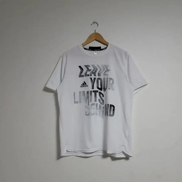 [BUNJANG] Adidas White Functional T-Shirt / (100) ADIDAS 아디다스 기능성 티셔츠