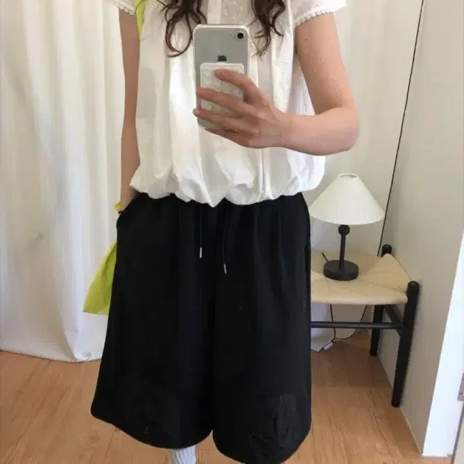 [BUNJANG] Fluffy Shop Blouse / 플러피샵 블라우스