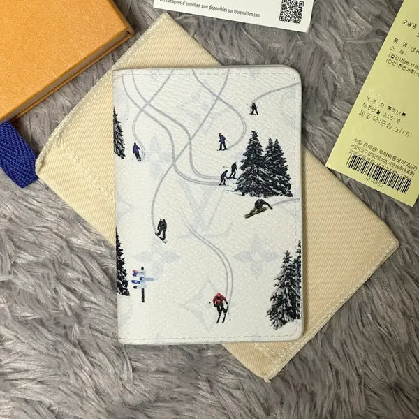 [BUNJANG] Louis Vuitton Eclipse Ski Organizer Card Holder White / [풀구성] 루이비통 이클립스 스키 오거나이저 카드지갑 화이트