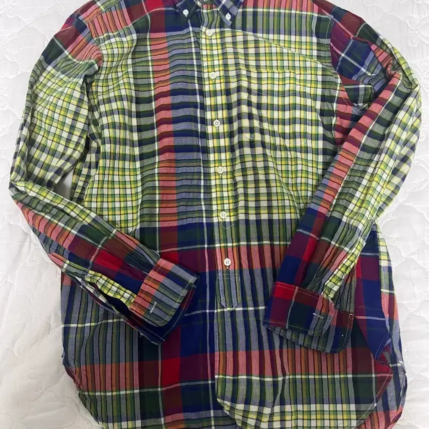 [BUNJANG] Engineered Garments Checked Pattern Shirt - Size M / 엔지니어드가먼츠 셔츠 M