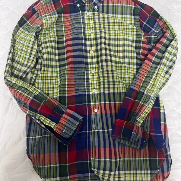 [BUNJANG] Engineered Garments Checked Pattern Shirt - Size M / 엔지니어드가먼츠 셔츠 M