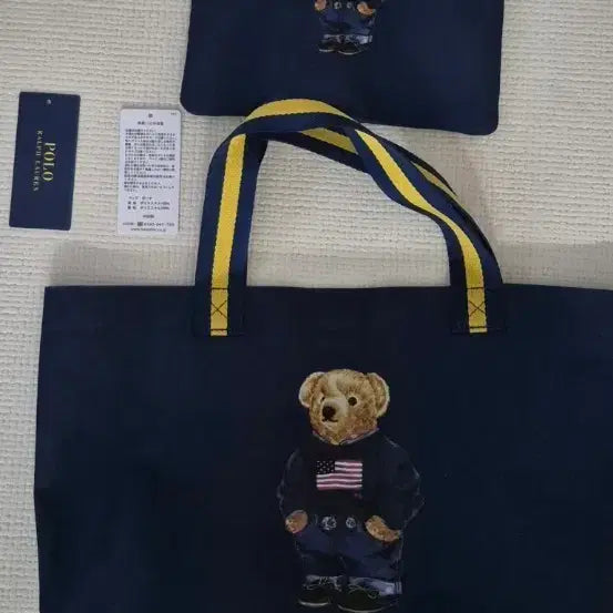 [BUNJANG] Polo Ralph Lauren Teddy Bear Tote Bag / 폴로가방