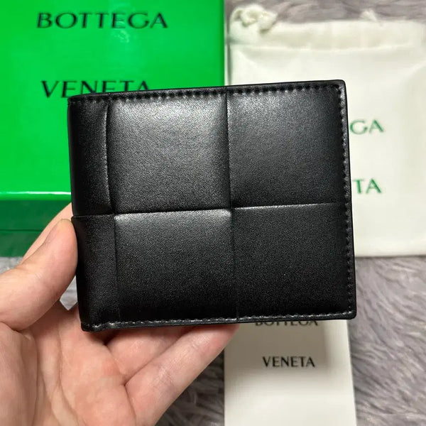 [BUNJANG] Bottega Veneta Maxi Flap Wallet Black / [풀구성] 보테가베네타 맥시 플랩 반지갑 블랙