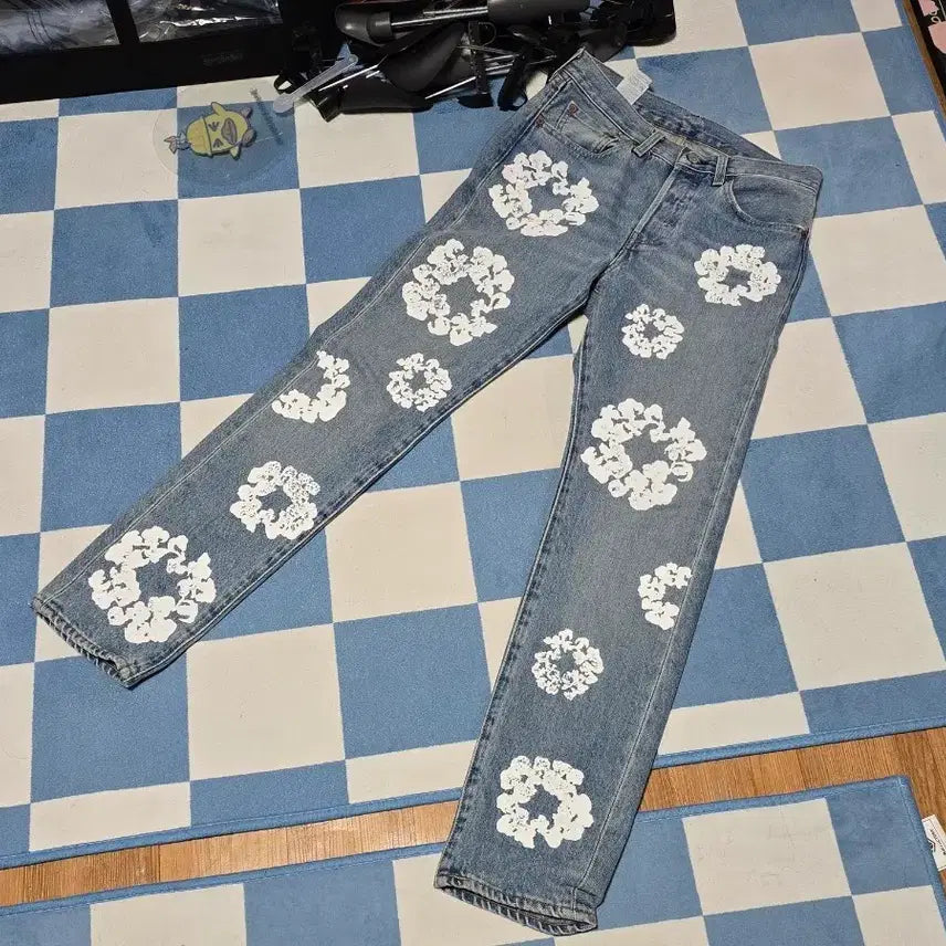 [BUNJANG] Denim Tears x Levi's 501 Jeans / [28] 데님티어스 리바이스 501 청바지 데님 팬츠 연청