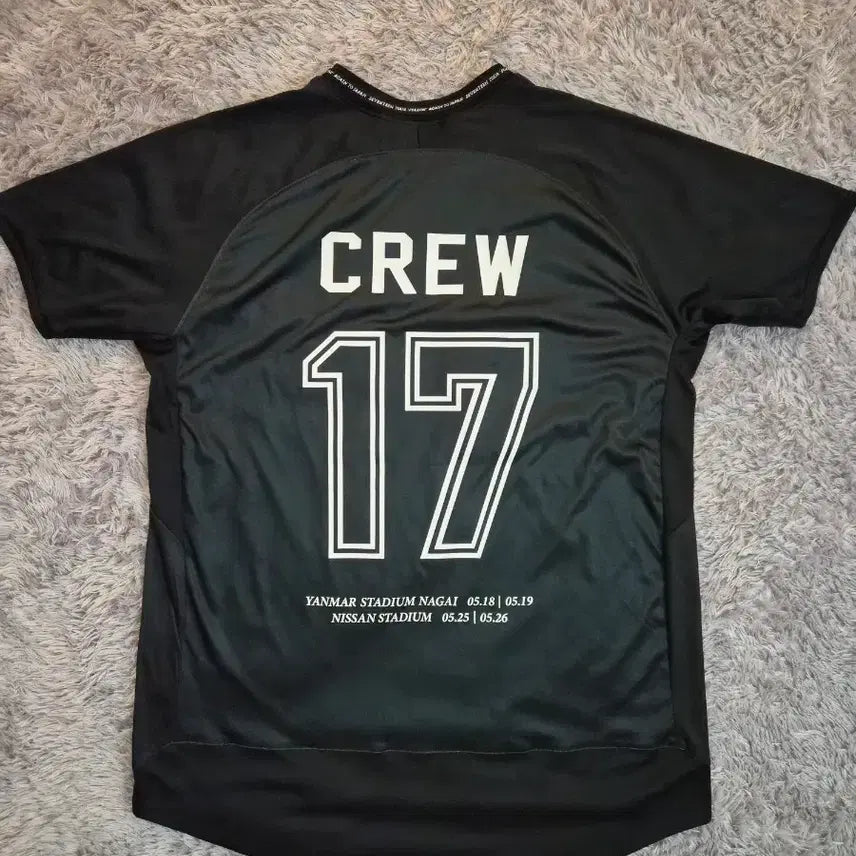 [BUNJANG] SEVENTEEN FOLLOW TO JAPAN Tour Staff Only Crew Jersey T-Shirt (XL-105) / 일본(XL-105) 세븐틴 투어 팔로우 어게인 재팬 크루 져지 티셔츠
