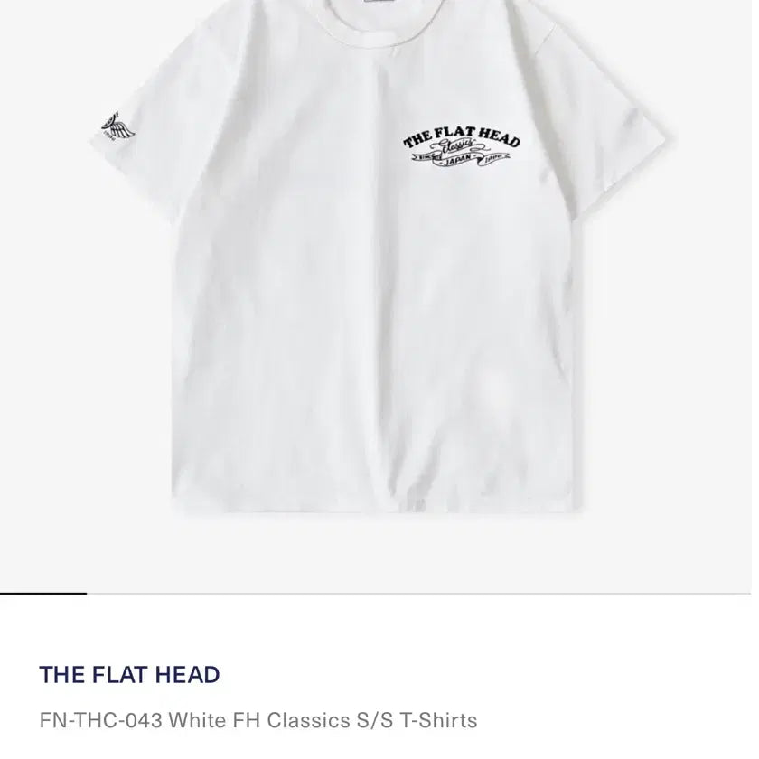 [BUNJANG] The Flat Head FN-THC-043 Heavyweight T-Shirt / 더 플랫 헤드 FN-THC-043 헤비웨이트 티셔츠 44