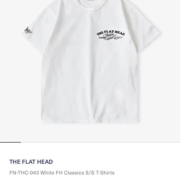 [BUNJANG] The Flat Head FN-THC-043 Heavyweight T-Shirt / 더 플랫 헤드 FN-THC-043 헤비웨이트 티셔츠 44