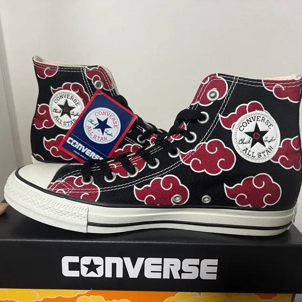 [BUNJANG] Naruto Itachi x Converse Chuck Taylor All Star Sneakers / 나루토 이타치 콜라보 척테일러 컨버스 265