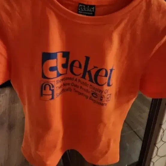 [BUNJANG] teket Short Sleeve T-Shirt / teket 티셔츠