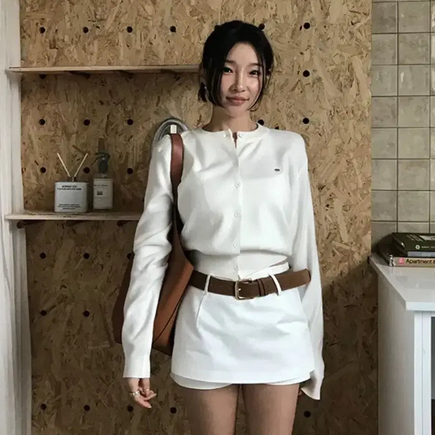 [BUNJANG] Ablie Pin Skirt Pants (Size S) / 에이블리 핀 스커트팬츠 치마바지 S사이즈