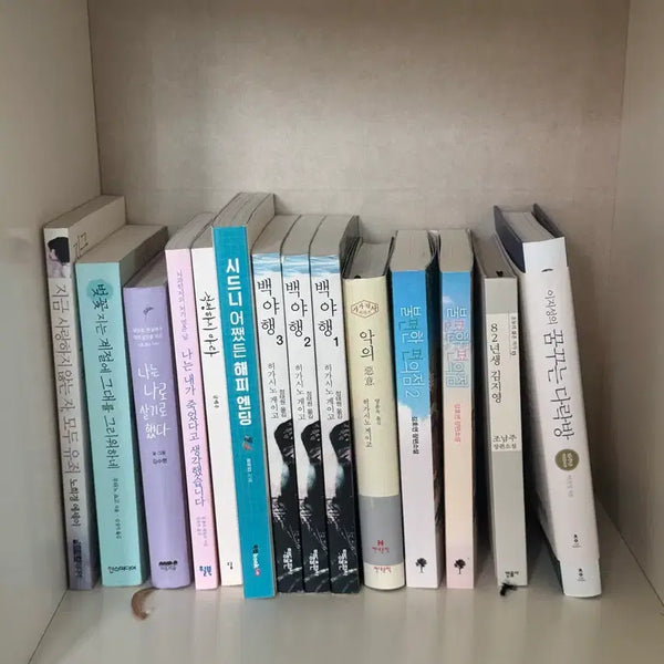 [BUNJANG] Collection of Novels and Poetry Books / (추가) 소설 시집 책 모음 권당 5000원
