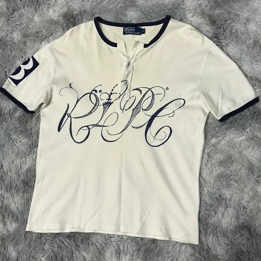 [BUNJANG] Polo Ralph Lauren Ringer T-Shirt / 폴로 랄프로렌 반팔 링거 티셔츠