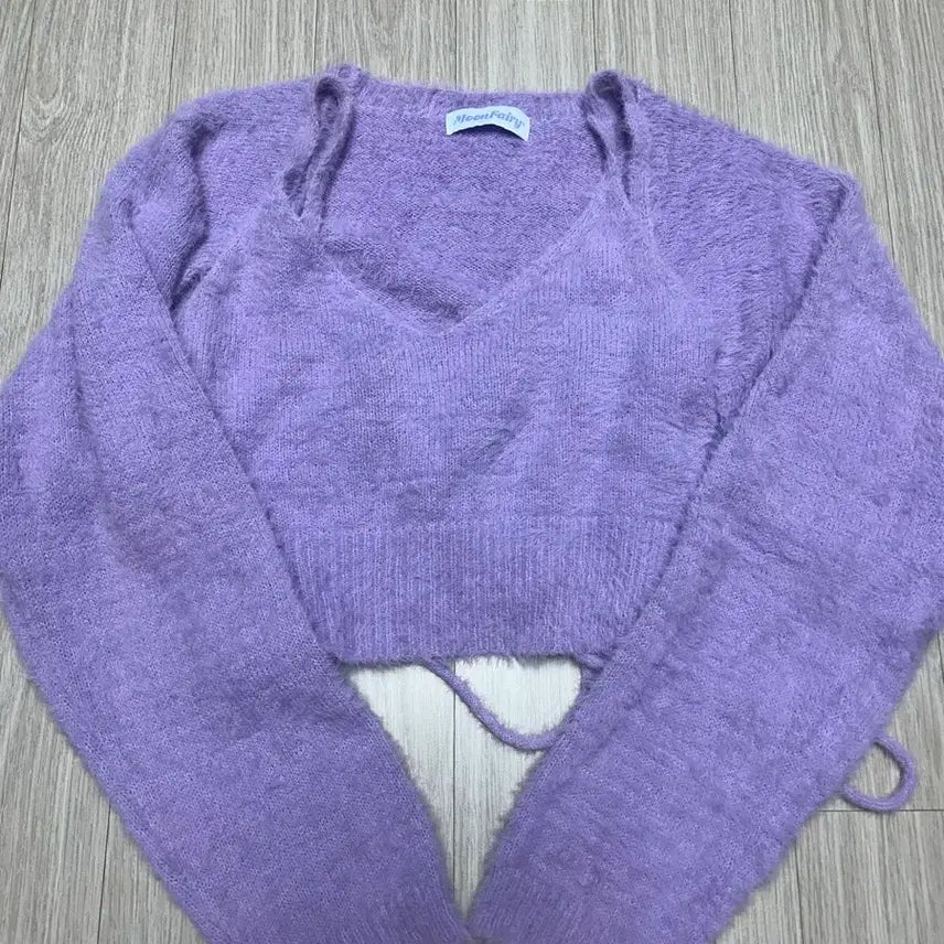[BUNJANG] Moonfairy Cardigan Set - Light Purple / 문페어리 가디건 세트