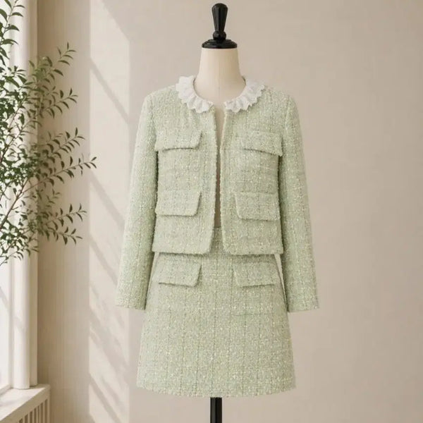 [BUNJANG] Maje Tweed Setup Suit / maje 트위드 셋업