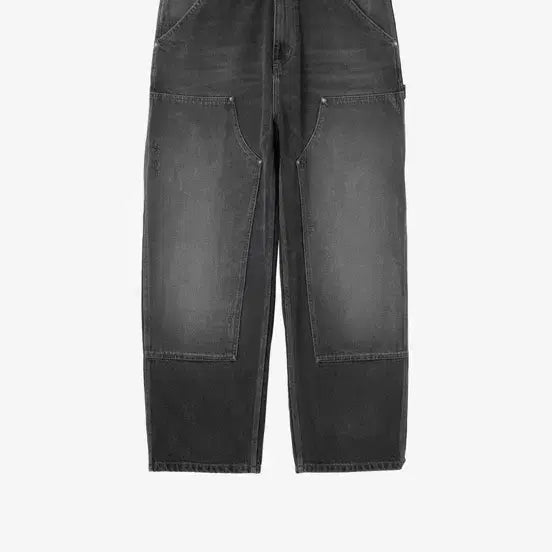 [BUNJANG] Carhartt WIP OG Double Knee Pants Black Grind Wash Size S / 칼하트 WIP OG 더블 니 팬츠 블랙 그라인드 워시 S