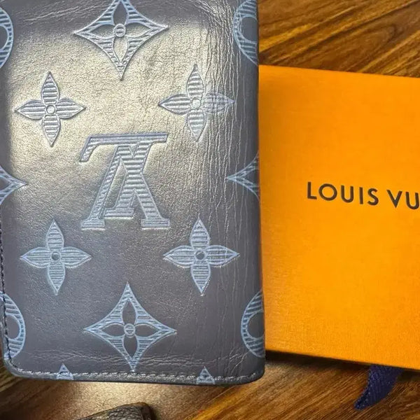 [BUNJANG] Louis Vuitton Navy Card Holder / 루이비통 네이비 카드지갑