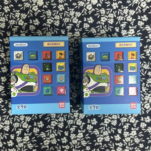 [BUNJANG] Toy Story Keycap Keyring Sealed / 토이스토리 키캡 키링 미개봉 새상품