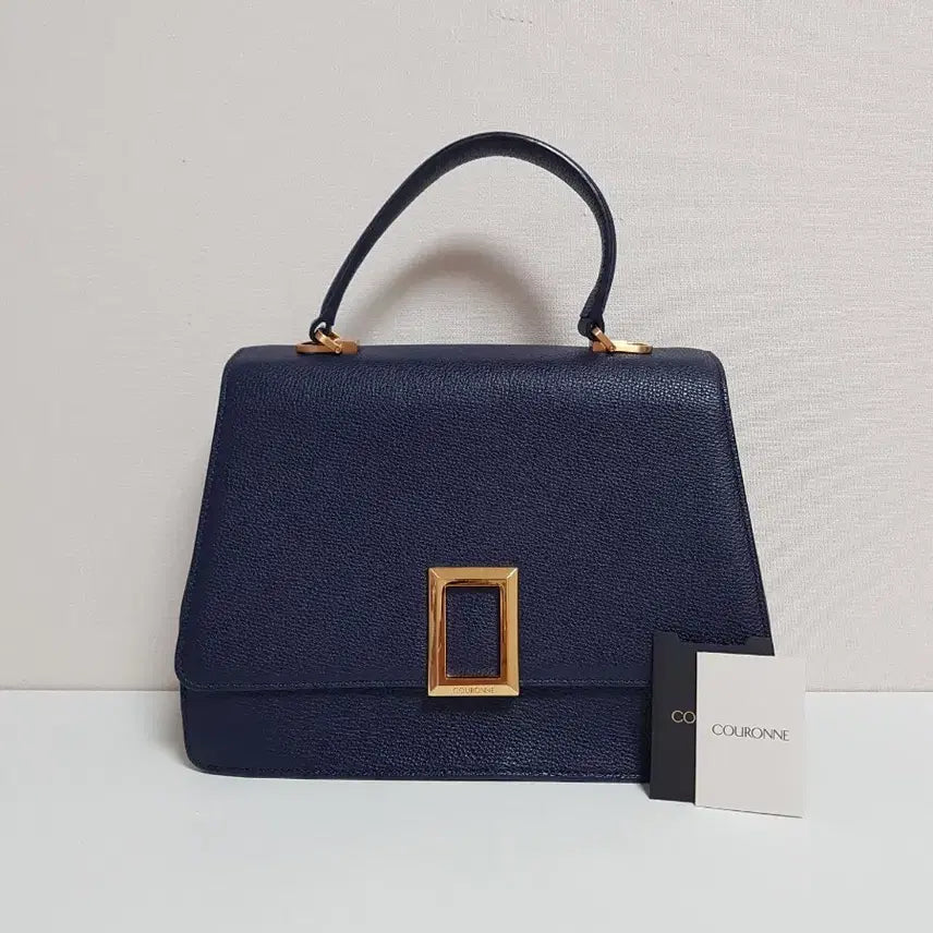 [BUNJANG] Couronne Leather Tote Bag / 쿠론 토드백 ㅡ 정품