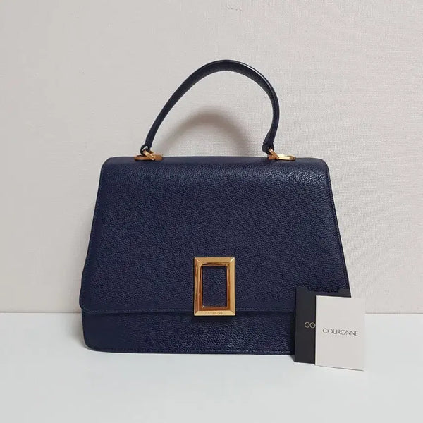 [BUNJANG] Couronne Leather Tote Bag / 쿠론 토드백 ㅡ 정품