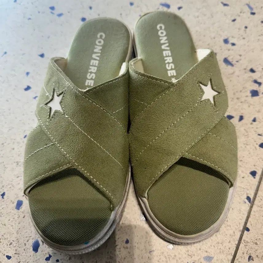 [BUNJANG] Converse Mule Slipper Olive Khaki / 컨버스 뮬 슬리퍼 올리브 카키색