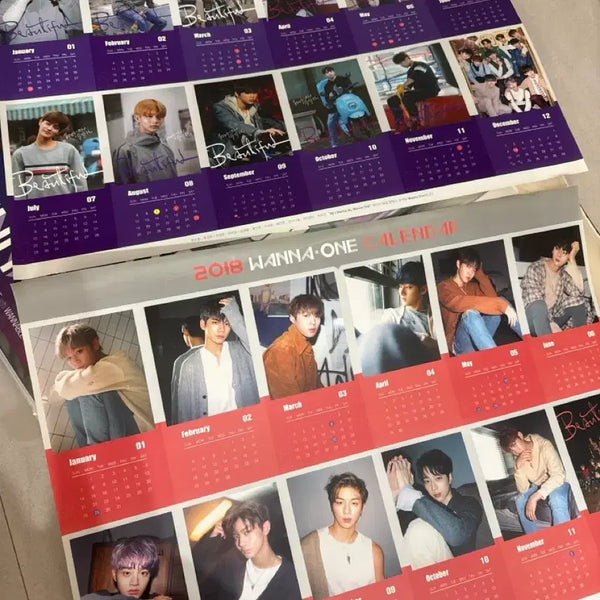 [BUNJANG] Wanna One 2018 Calendar / 워너원 2018 달력