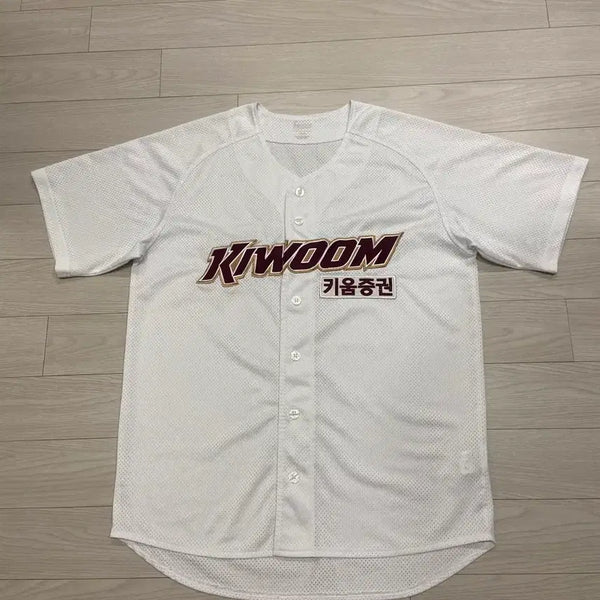 [BUNJANG] Kiwoom Heroes Home Uniform Song Sung-moon Marked Size 100 / 키움히어로즈 홈 유니폼 송성문 마킹 100호