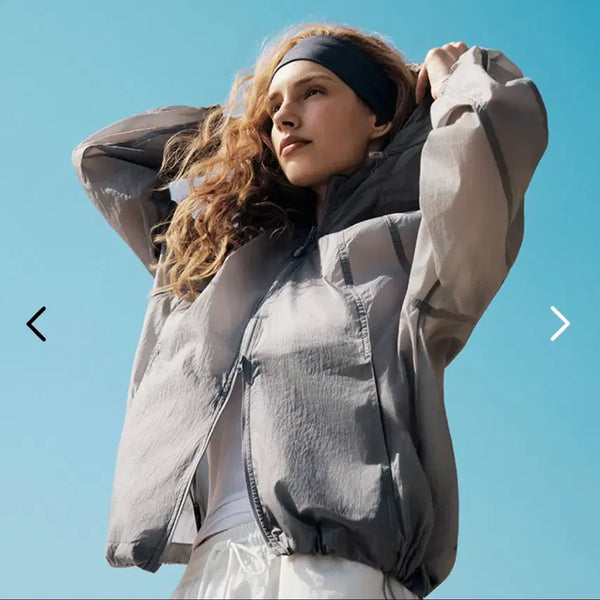 [BUNJANG] Spao Women's Windbreaker Summer Long Sleeve / [새옷]스파오 바람막이 여성바람막이 여름긴팔 살안타