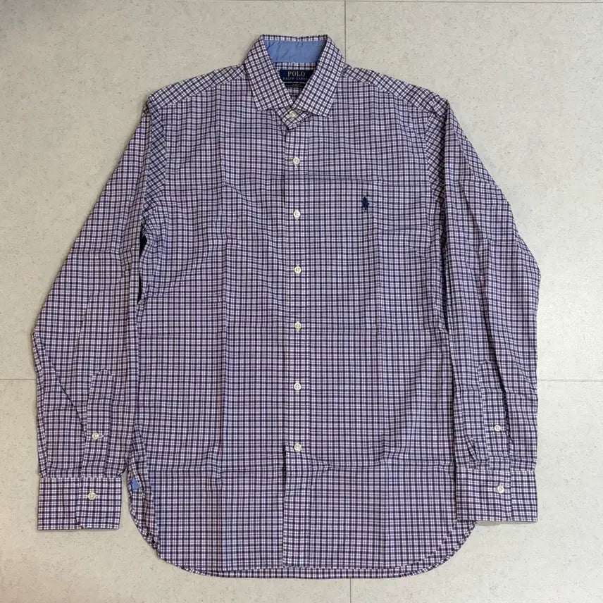 [BUNJANG] Polo Ralph Lauren Slim Fit Cotton Shirt / 폴로 랄프로렌 슬림핏 코튼셔츠