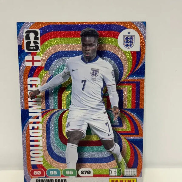 [BUNJANG] Panini World Cup Limited Edition Bukayo Saka Soccer Card / 파니니 월드컵 리미티드 에디션 축구카드 사카