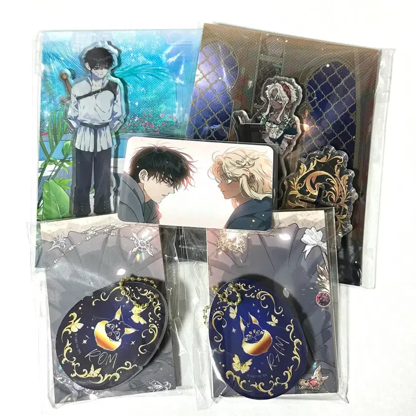 [BUNJANG] Rebom Baekya's Flower Road Acrylic Keyring Lam Rom Acrylic Stand POB Photocard / 레봄 백야의 꽃길 아크릴 키링 람 롬 아크릴 스탠드 특전 포토카드