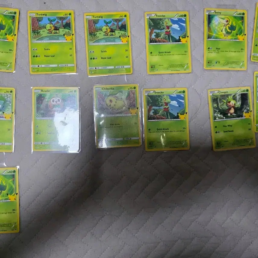 [BUNJANG] Pokemon 25th Anniversary McDonald's Set / 포켓몬 카드 25주년 맥도날드 카드(일괄)