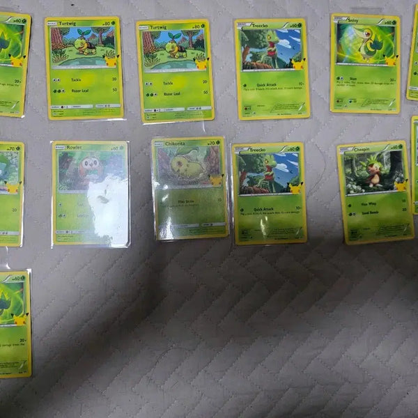 [BUNJANG] Pokemon 25th Anniversary McDonald's Set / 포켓몬 카드 25주년 맥도날드 카드(일괄)