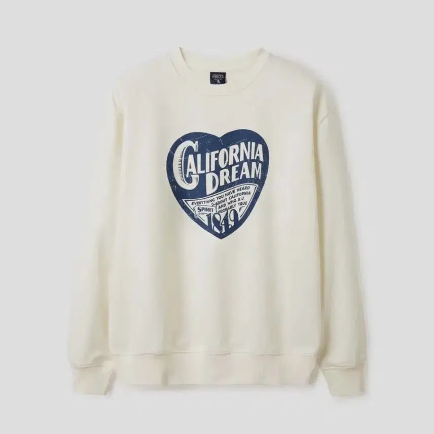 [BUNJANG] Who.A.U Ivory Sweatshirt Size S / 후아유 아이보리 맨투맨S