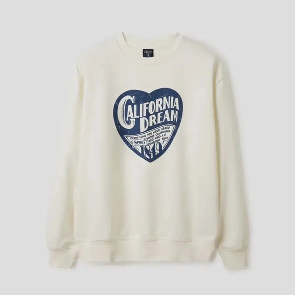 [BUNJANG] Who.A.U Ivory Sweatshirt Size S / 후아유 아이보리 맨투맨S