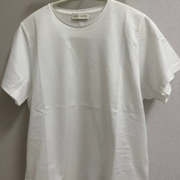 [BUNJANG] Facade Pattern Silk Cotton T-Shirt / 파사드패턴 실켓코튼티셔츠(새상품)