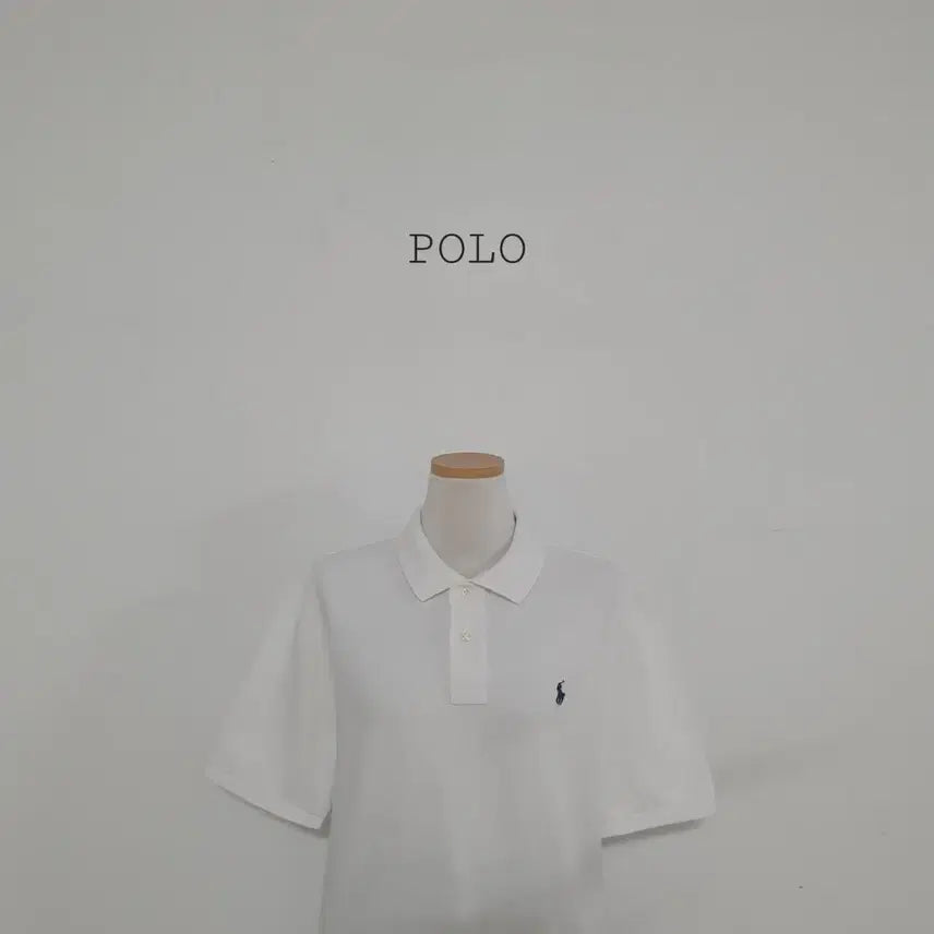 [BUNJANG] Polo Ralph Lauren White Short Sleeve Polo Shirt Kids XL (M) / 세일)No.26061706 폴로 랄프로렌 반팔 카라티 화이트