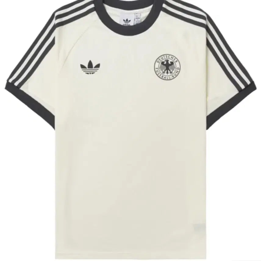 [BUNJANG] Adidas Adicolor Classic 3-Stripes T-Shirt Off White / 아디다스 독일 아디컬러 클래식 삼선 티셔츠 오프 화이트