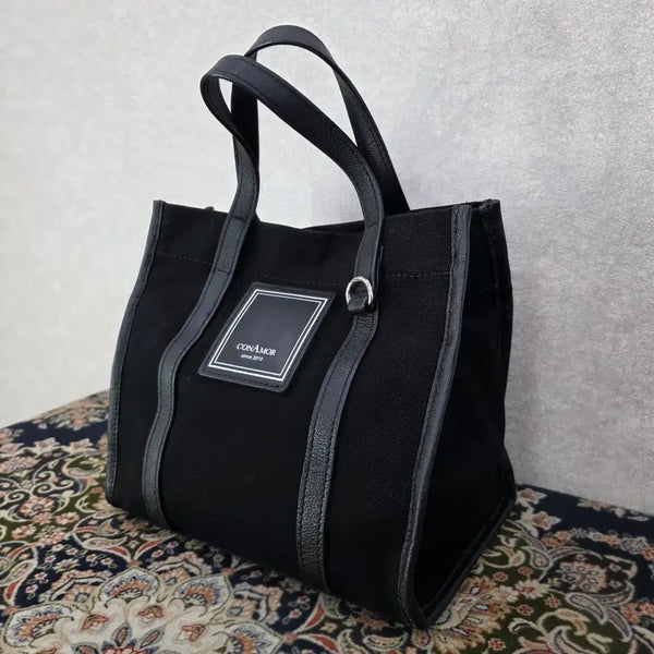 [BUNJANG] CONAMOR Canvas Tote Bag / 코나모르 캔버스 토트백 CONAMOR