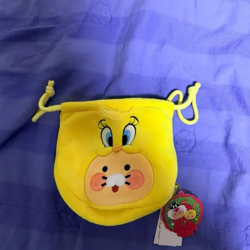 [BUNJANG] Kakao Friends Choonsik Tweety Pouch Yellow / 트위티 파우치 옐로 카카오프렌즈 춘식이